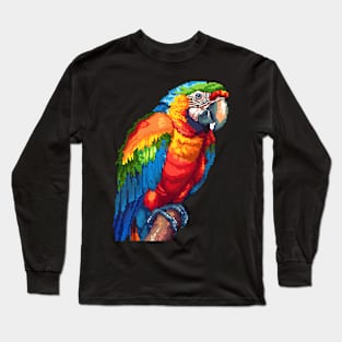 16-Bit Macaw Long Sleeve T-Shirt